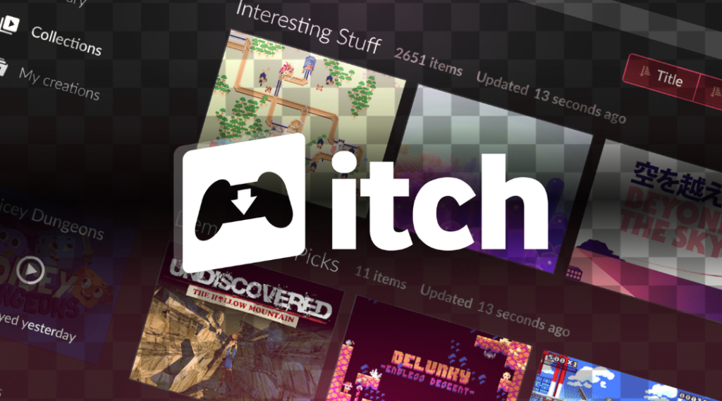 itch.io Video Games Store